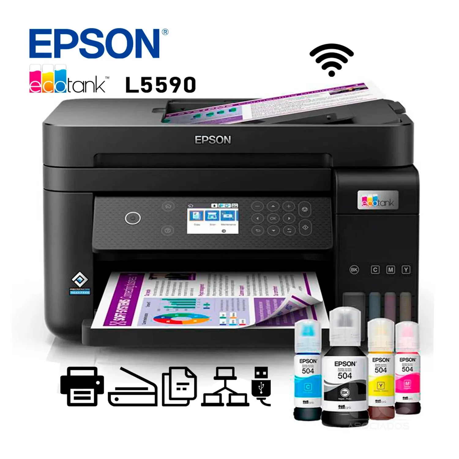 Impresora Multifuncional Epson EcoTank L5590