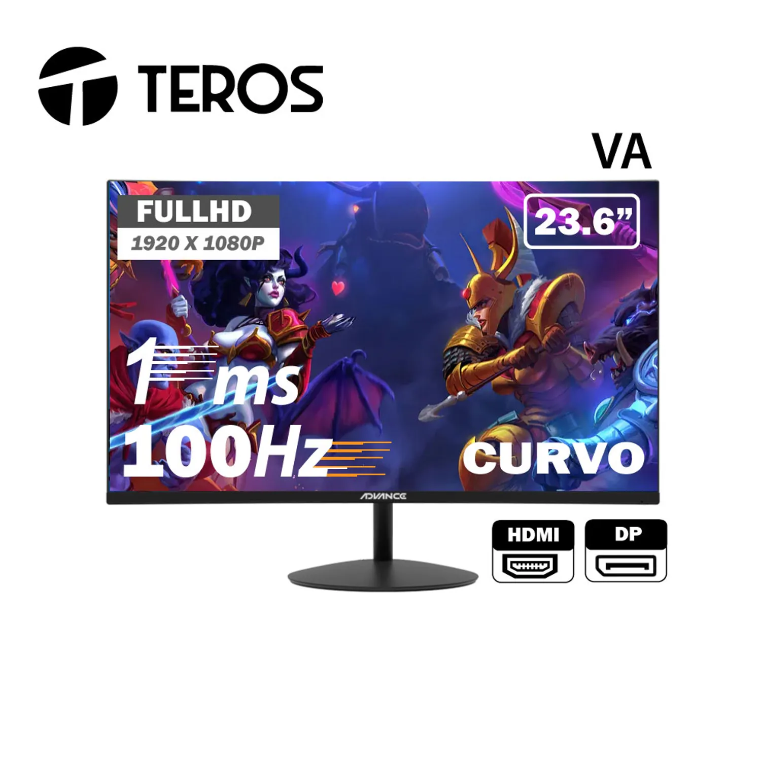 Monitor curvo ADVANCE ADV-2452S
